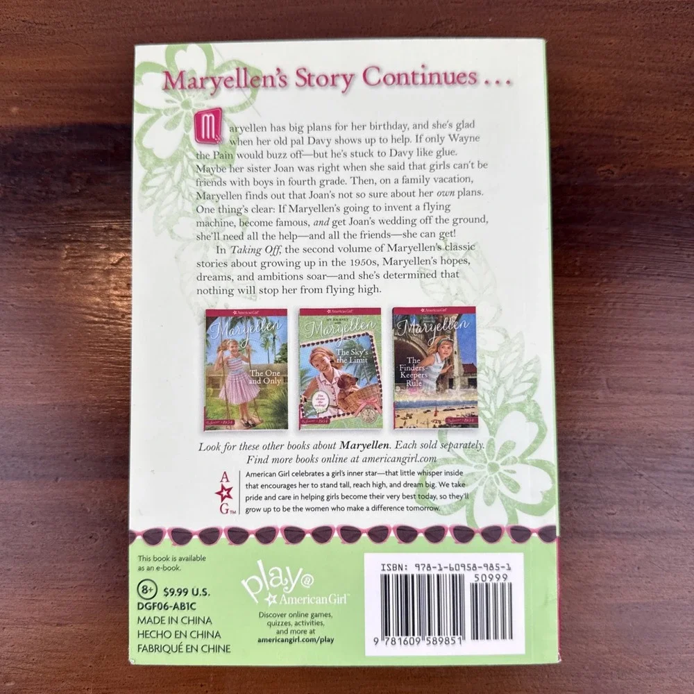 American Girl Maryellen‎ Doll And 2 Book Set